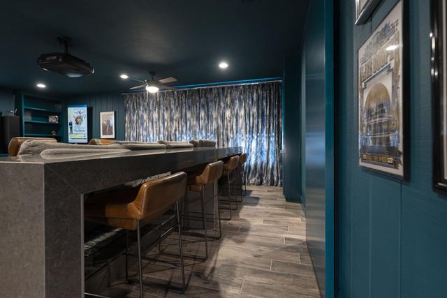 Media Room Transformation in Arlington, TX, finished remodel photo 6