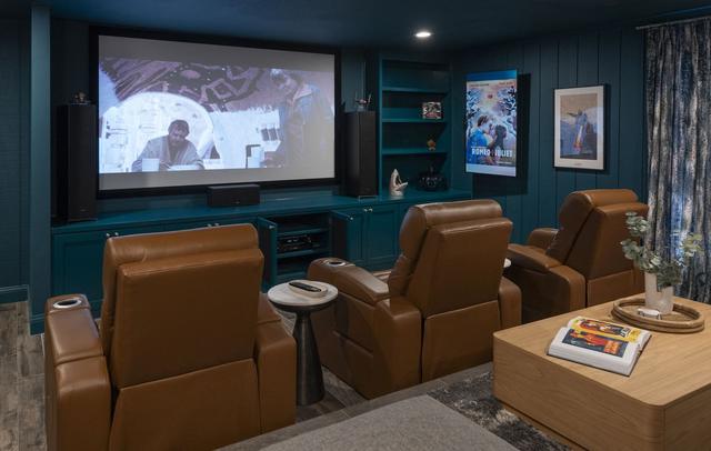 Media Room Transformation in Arlington, TX, finished remodel photo 9